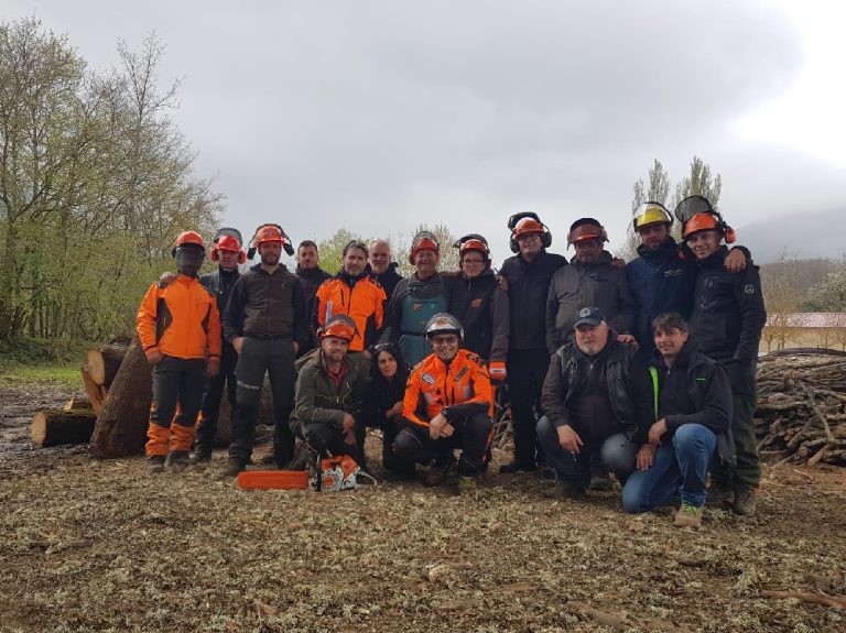 Coordinamento operatori forestali di Rieti, abilitate le prime 40 imprese che hanno ottenuto la qualifica professionale
