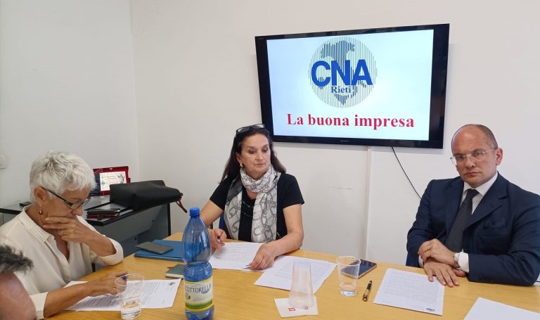 Il Commissario Straordinario Guido Castelli ha incontrato la CNA Rieti