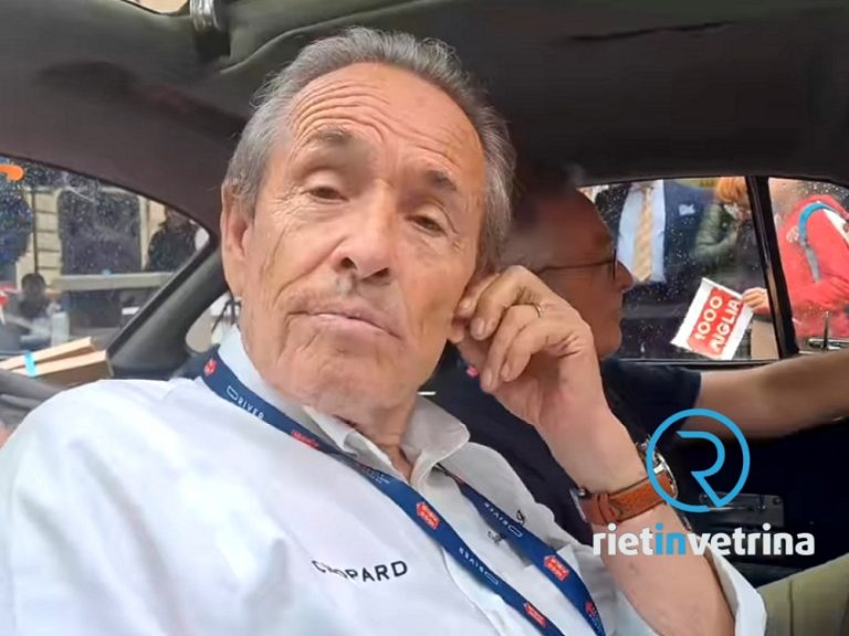 ►VIDEO – Mille Miglia Rieti 2023, intervista a Jacky Ickx sei volte vincitore della Le Mans
