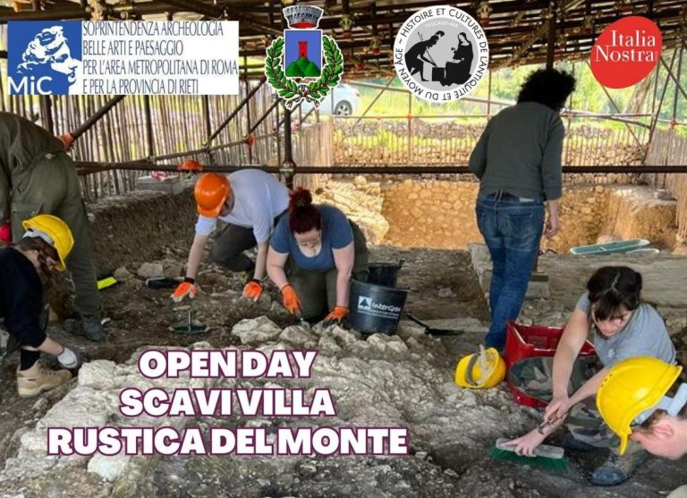 Iniziano nuovi scavi archeologici presso la villa romana di Monte a Mompeo
