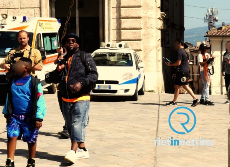 Troupe americana a Rieti per un docufilm su Kobe Bryant