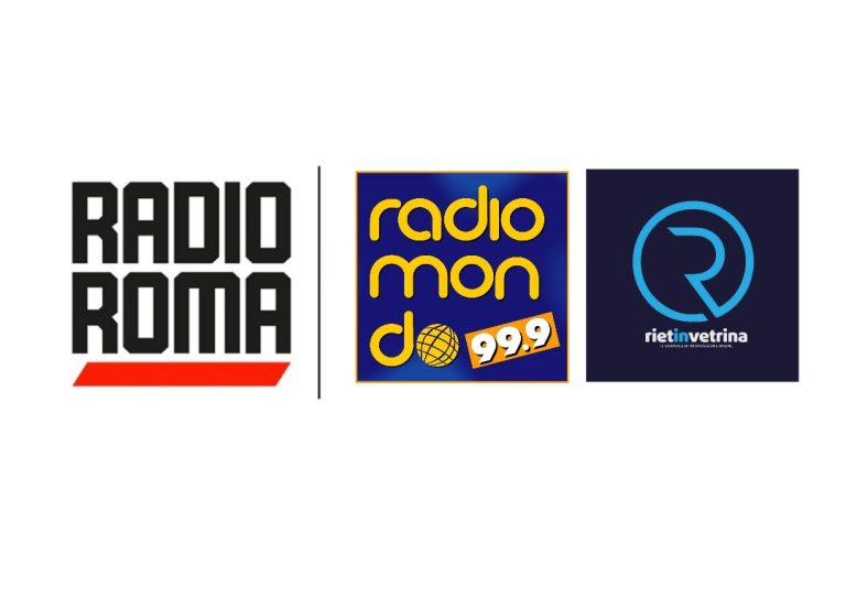 Lunedì 5 giugno nuovo collegamento TV di Radiomondo e Rietinvetrina con Radio Roma Television