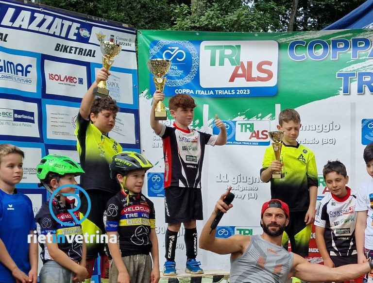Il giovane talento reatino Mario Alfredini brilla in Coppa Italia Trials