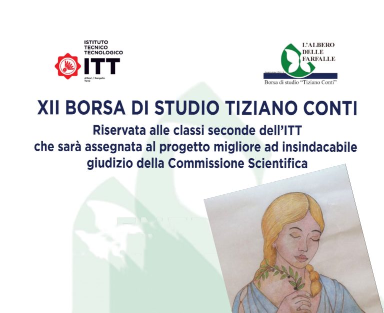 Il 7 giugno consegna XII Borsa di Studio Tiziano Conti a Gabriele Antonelli