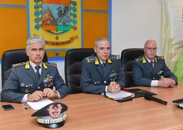Il Generale Corpo d’Armata Guardia di Finanza, Bruno Buratti, in visita al Comando di Rieti