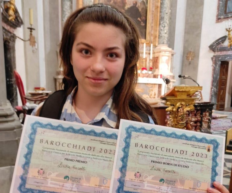 Super Linda Fuccelli. Vince le Barocchiadi 2023