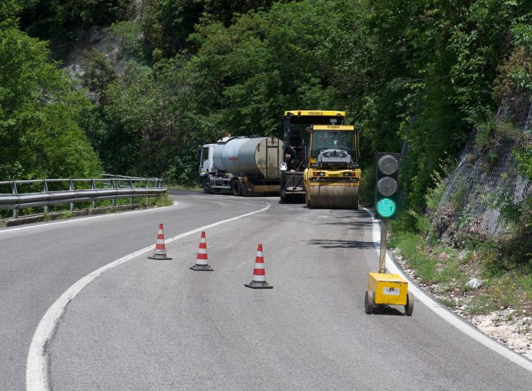 Terminillo, iniziati i lavori sulla strada SR4 Bis per la Coppa Carotti