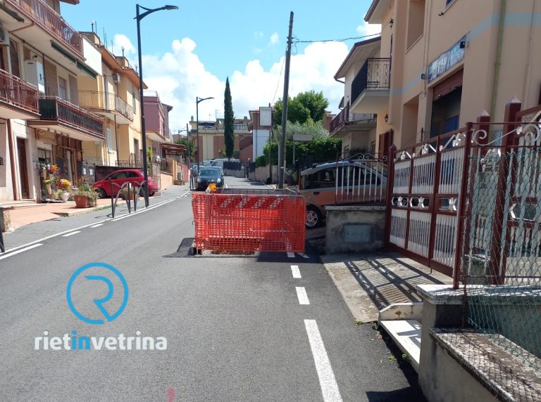 SEI TU IL REPORTER – “A Passo Corese, via Matteotti, da oltre un mese è aperta una trincea”
