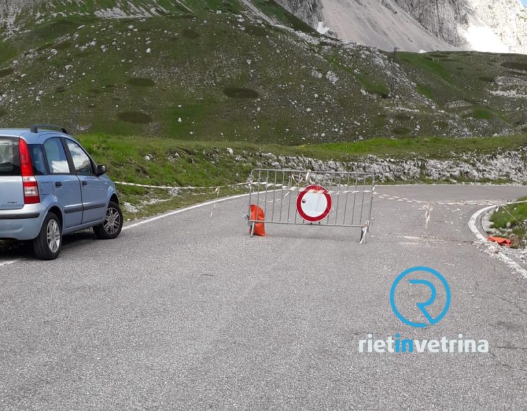 Dopo la segnalazione su Rietinvetrina nuovamente chiusa la Terminillese direzione Leonessa