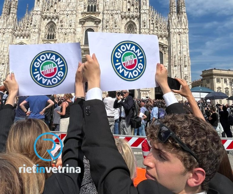 Funerali Berlusconi, presente anche Forza Italia Rieti con Salvatore La Bella