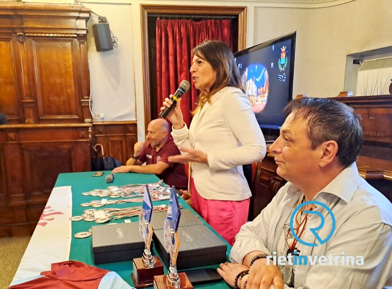 La New Real Rieti Calcio a 5 premiata in Comune per la promozione in Serie B