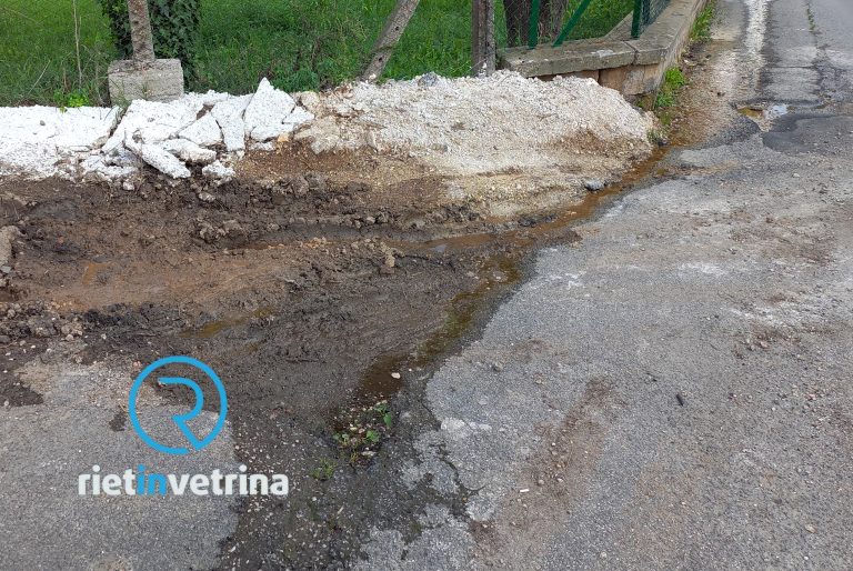 SEI TU IL REPORTER – “Nuova perdita di acqua a Passo Corese”