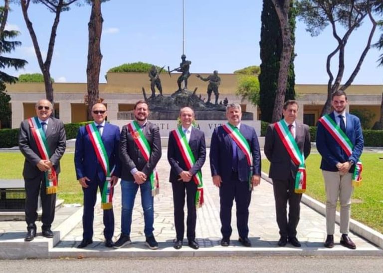 Il sindaco di Cittareale Francesco Nelli alla Festa dell’Arma del Genio svolta a Roma