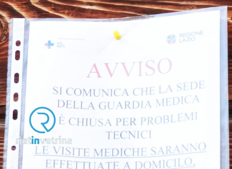 SEI TU IL REPORTER – “Quando riaprirà la Guardia Medica a Cittaducale?”