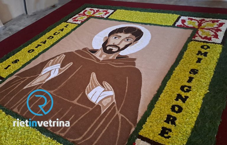 Chiese in Fiore 2023, a Rieti le opere dei maestri infioratori