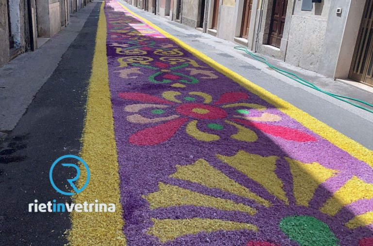 Infiorate per Sant’Antonio – Via Nuova – LE FOTO