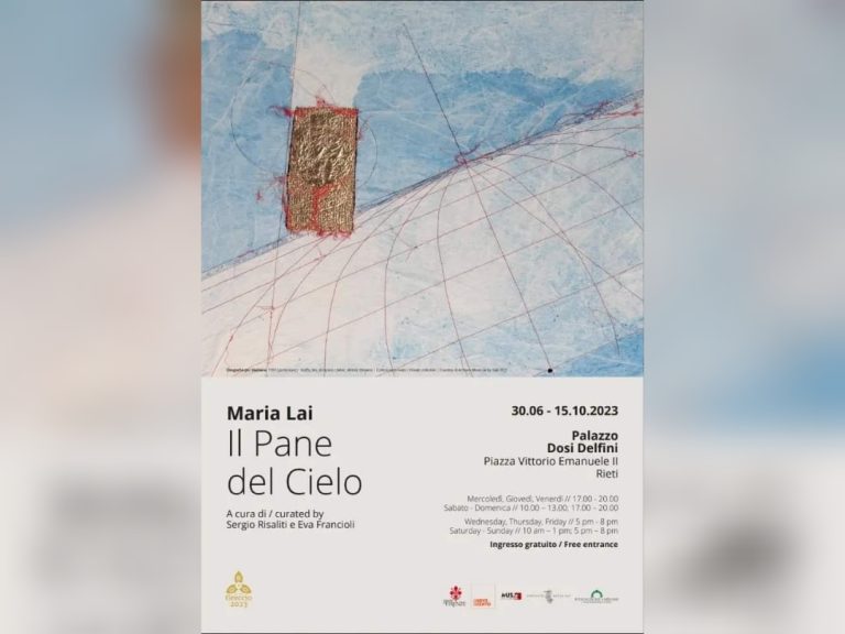 A Palazzo Dosi la mostra di Maria Lai “Il Pane del Cielo”