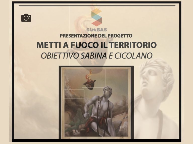 Il 23 giugno presentazione del Progetto SIMBAS 2023 “Metti a fuoco il Territorio: obiettivo Sabina e Cicolano”