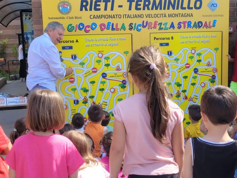 La settimana della Rieti – Terminillo presentata ai piccoli studenti dell’Istituto Merini
