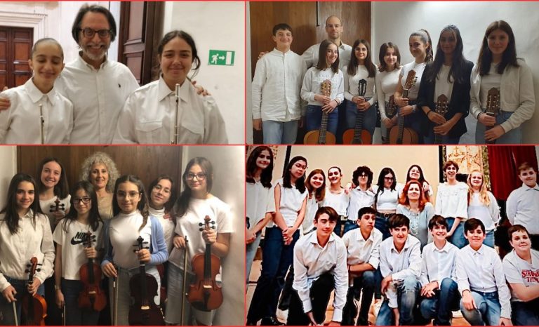 Giovani in musica, studenti della Merini protagonisti del concorso online di Montagnana
