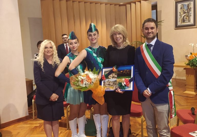 Casperia ha accolto Patricia O’Brien, ambasciatrice d’Irlanda