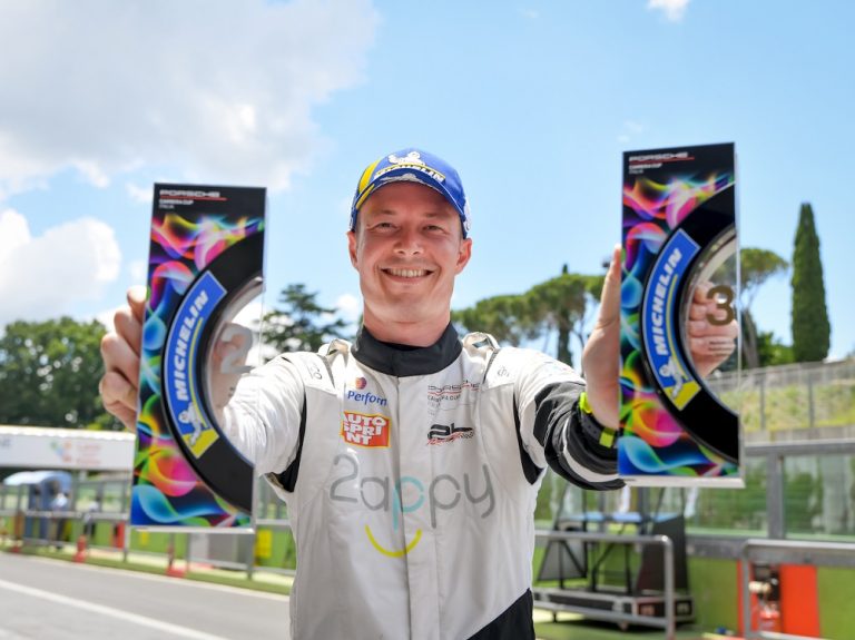 Fenici si scatena nella sua Vallelunga in Carrera Cup Italia