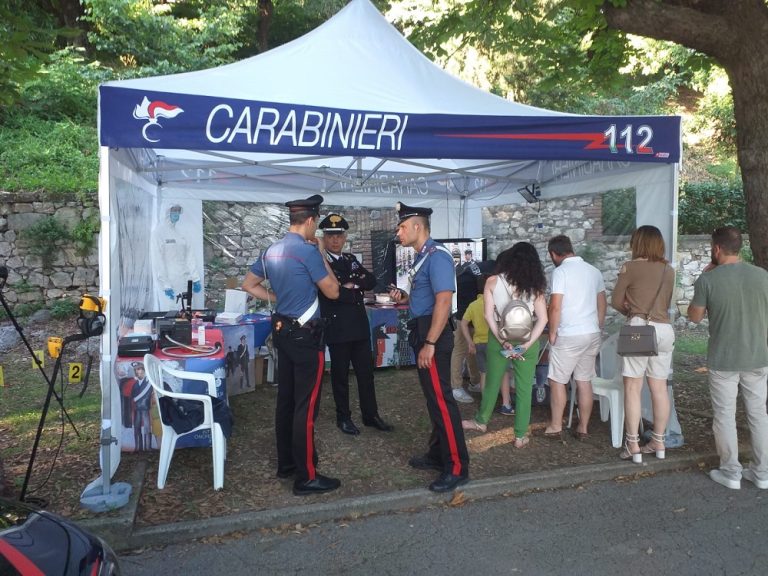 A Fara Noir i Carabinieri del comando provinciale di Rieti e compagnia di Poggio Mirteto