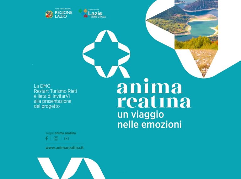 Mercoledì 5 luglio presentazione del progetto di promozione turistica “Anima Reatina”