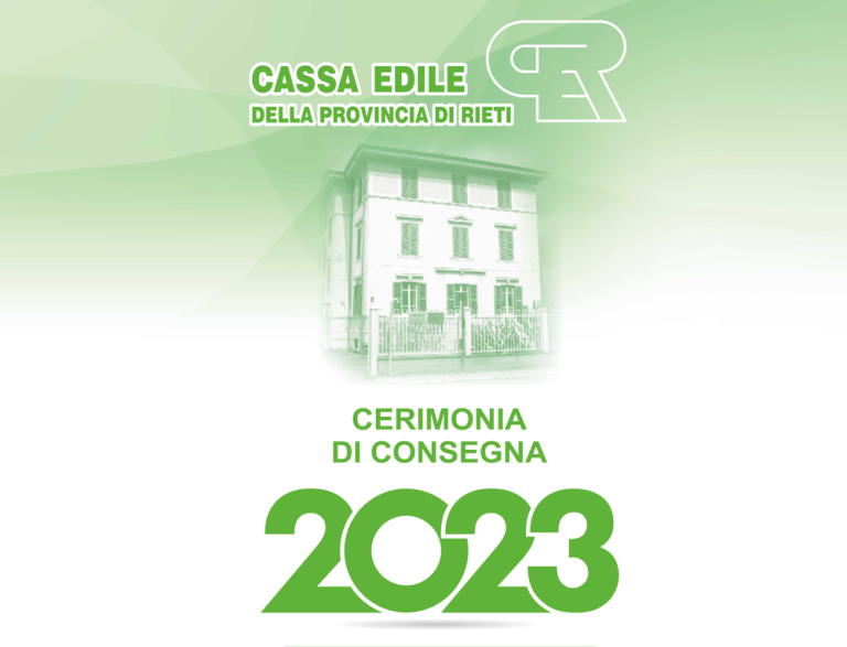 Borse di Studio Cassa Edile – I PREMIATI 2023