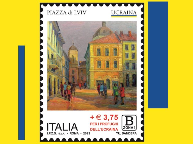 Emessi quattro francobolli dedicati all’Ucraina