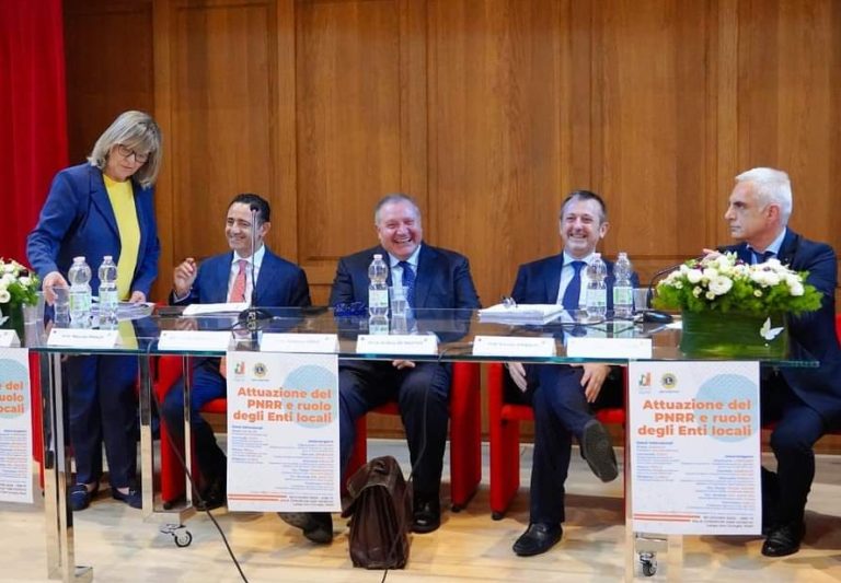 PNRR, convegno Lions Club Rieti Host – ANCI sullo stato di attuazione
