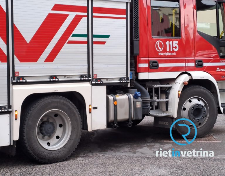 Auto contro camion sulla Rieti – Terni al Km 15.600