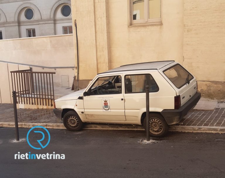 SEI TU IL REPORTER – “Ecco il parcheggio di grande civiltà di un dipendente del Comune di Rieti”