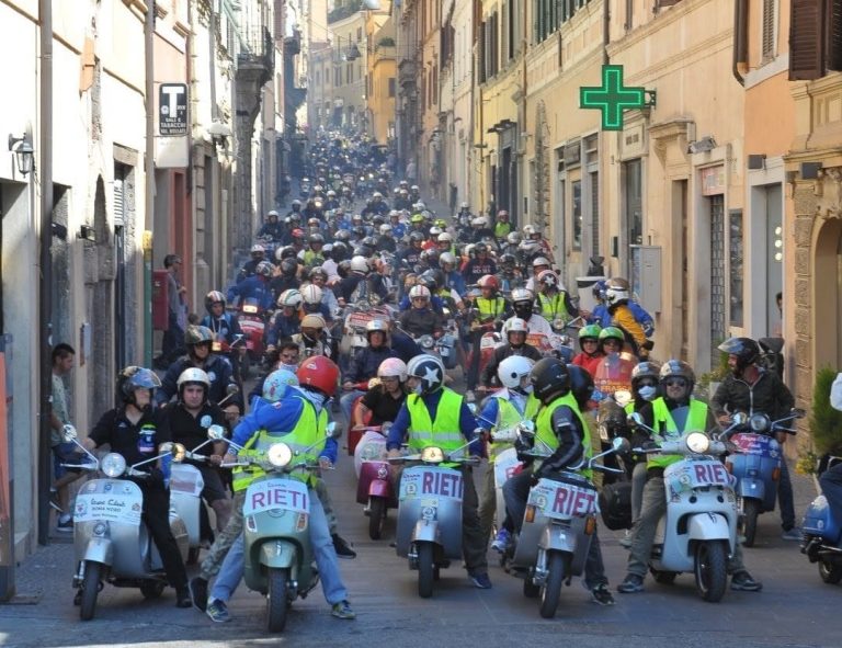 Il 15 e 16 luglio a Rieti il raduno nazionale delle Vespe