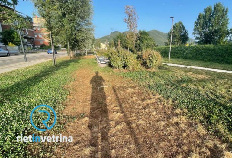 SEI TU IL REPORTER – “Nel Parco di via Theseider mai messo in funzione l’impianto di irrigazione”