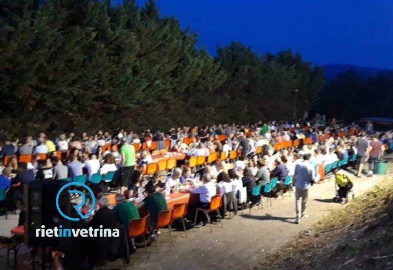 Mille persone alla “Gamberata e non solo” di Piani Poggio Fidoni