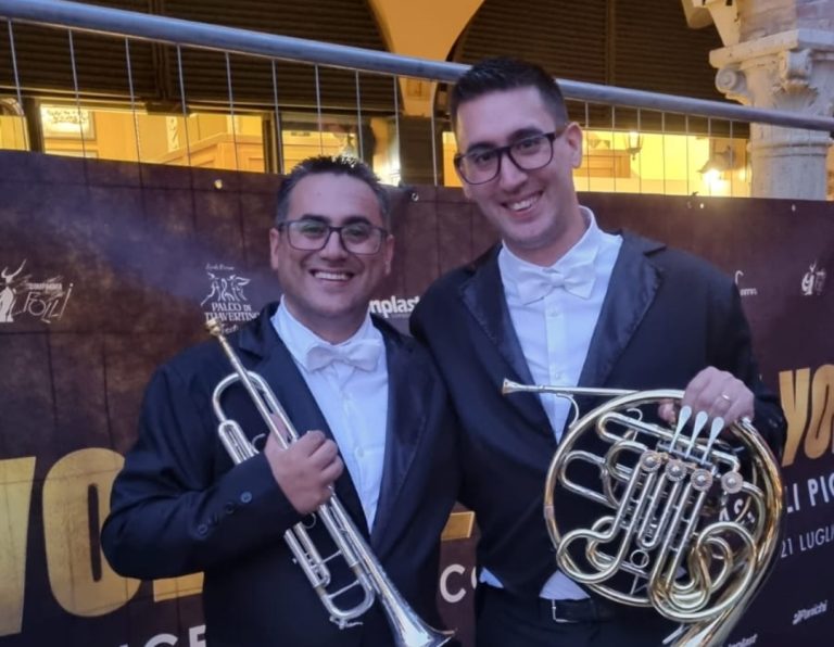 Alessandro e Vincenzo Macrì da Rieti ad Ascoli Piceno con “Il Volo”