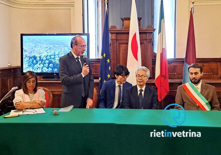 Incontro con l’ambasciatore giapponese a Rieti, Tito Cheli: “E’ mancato il ricordo a Strampelli che studiò il grano Akagomughi”