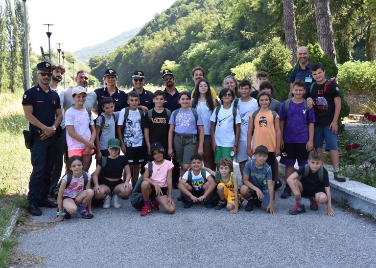 Soggiorni estivi naturalistici alla Scuola Forestale Carabinieri di Cittaducale