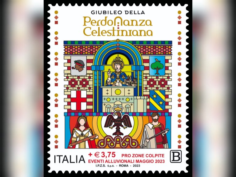 Emesso francobollo dedicato al Giubileo della Perdonanza