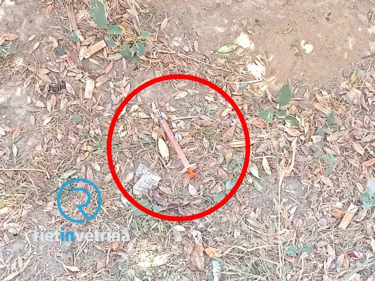 SEI TU IL REPORTER – “Da giorni siringa sporca davanti alla ASL di via delle Ortensie”