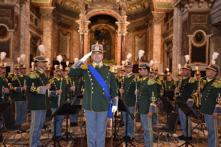 Sabato 5 agosto a Greccio concerto della Banda Musicale della Guardia di Finanza