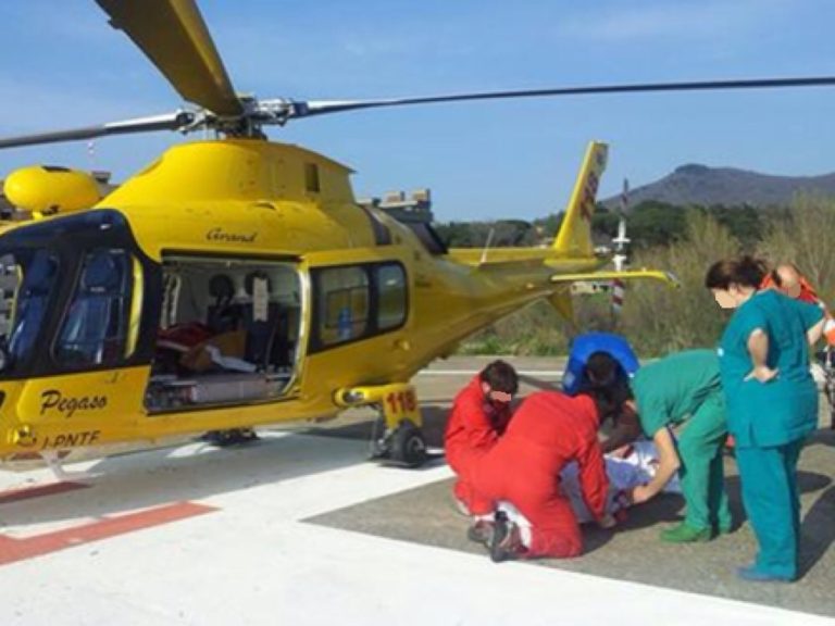 Operaio reatino cade da una impalcatura a Viterbo, ricoverato al Gemelli