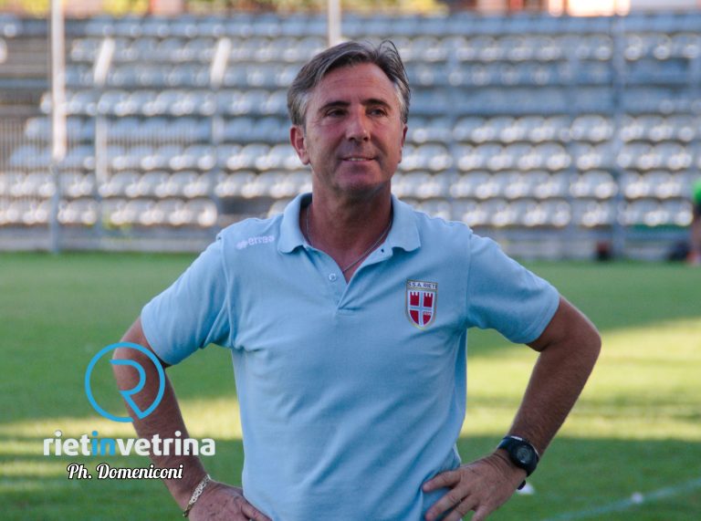 SSA Rieti, esonerato Vincenzo Angelone. Out anche il vice Volpe e il preparatore Scarsella
