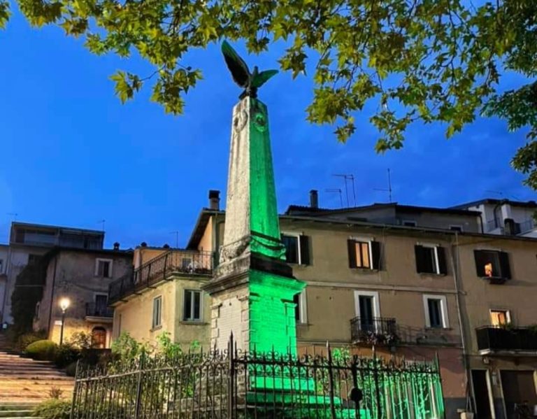 Borbona si colora di verde per la Giornata Internazionale della SLA