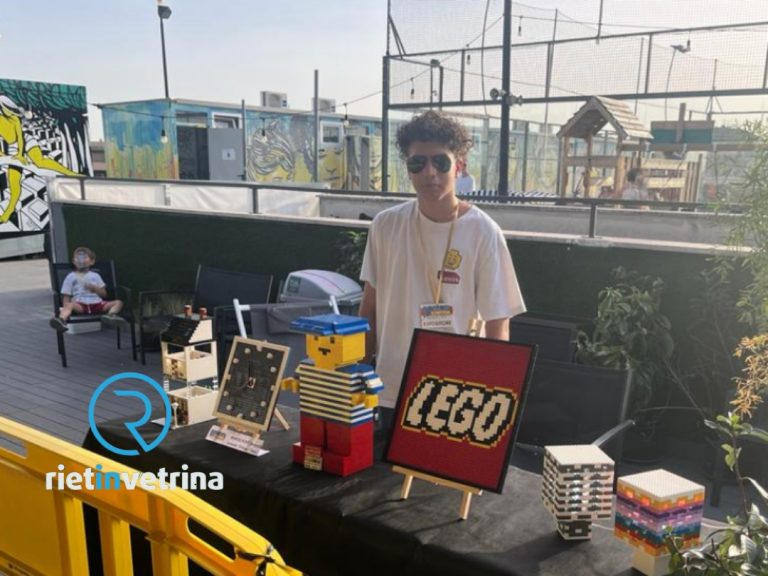 Manuel di Cittaducale espone la sua collezione LEGO al Casilino Sky Park