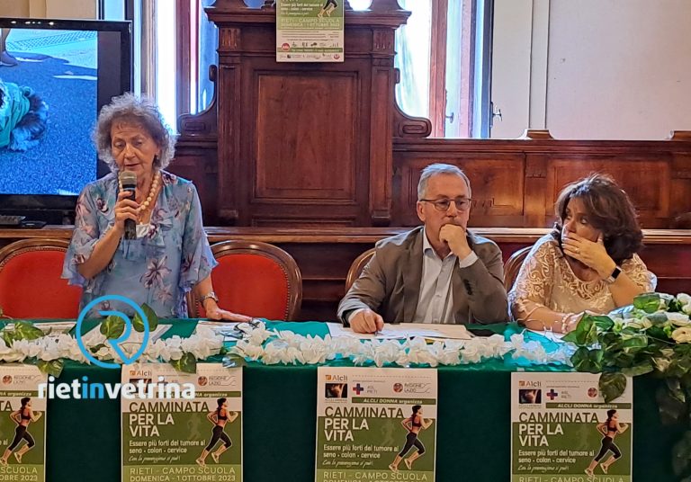 Presentata la “Camminata per la vita 2023” di ALCLI Donna
