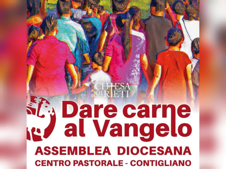 A Contigliano dal 28 settembre l’assemblea diocesana “Dare carne al Vangelo”