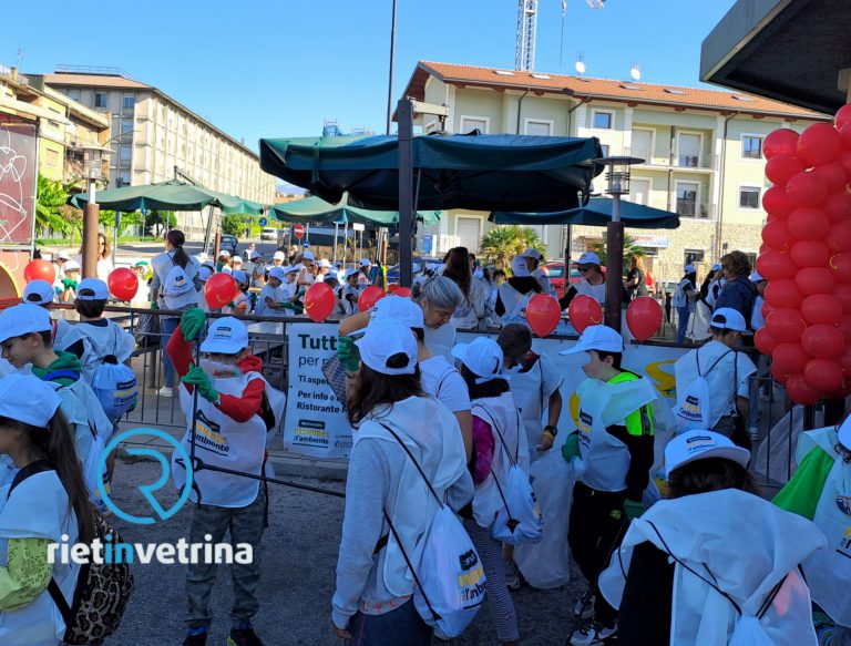 Duecento bimbi all’evento “Tutti a raccolta” organizzato da McDonald’s Rieti – LE FOTO