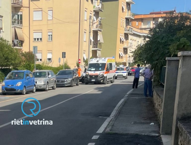 Incidente auto – motorino in via Pietro Boschi